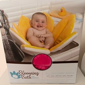 Blooming bath flower (new, pink)